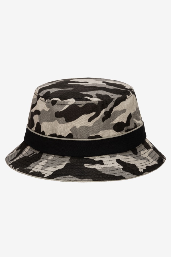 כובע דלי Camo שחור Camo Fila