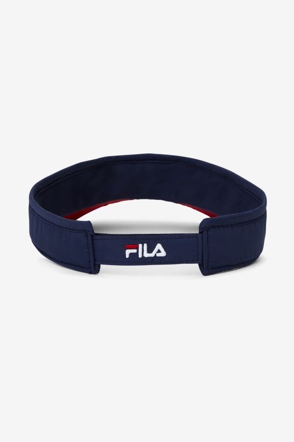 מצחייה של Fila נייבי/אדום חמוצים