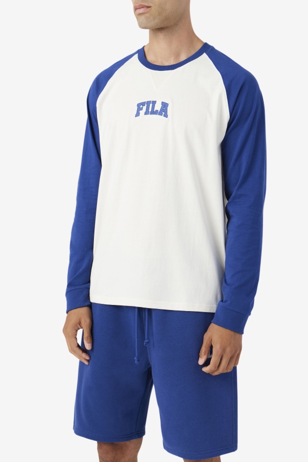 Fila Chet Raglan טי גרדניה/כחול