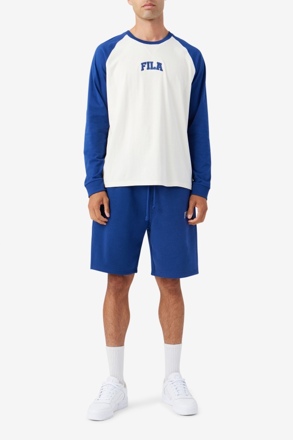 Fila Chet Raglan טי גרדניה/כחול