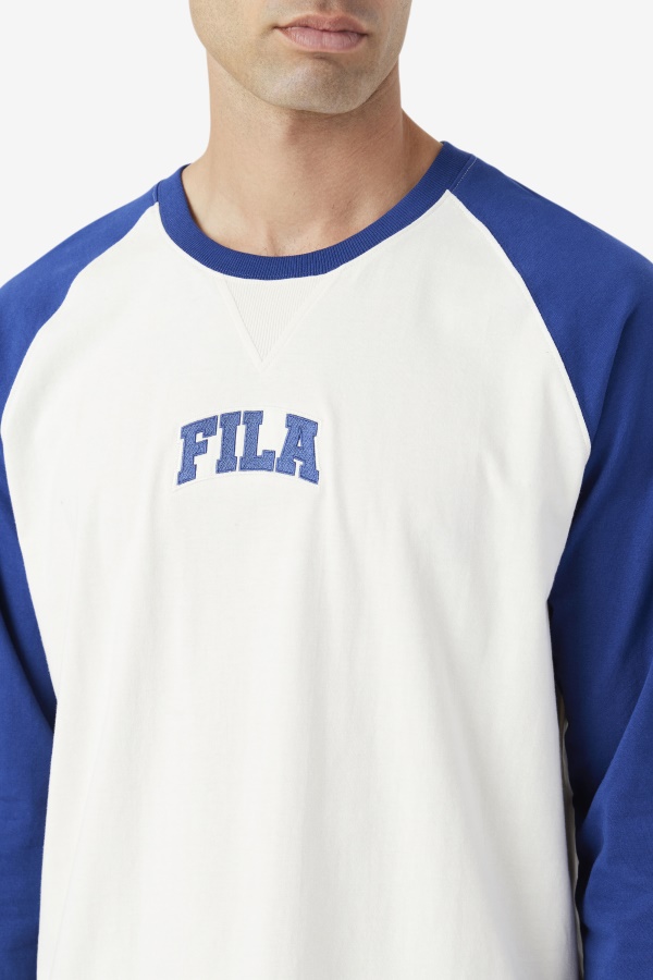 Fila Chet Raglan טי גרדניה/כחול