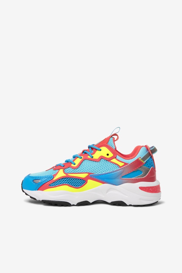 קרן קרני נשים Apex Fila Bluefish/צהוב/אלמוג לוהט