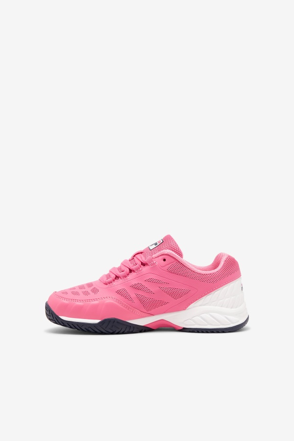 Fila Kids\' Axilus Jr ורוד/לבן/צי