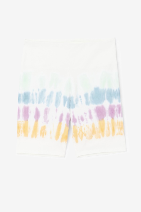 לבן Tie Dye Fila Taima Tie Dye אופניים קצרים