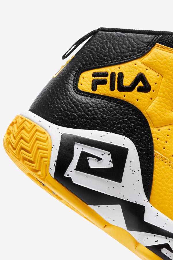Mb Fila לילדים לימון קטן/שחור/לבן