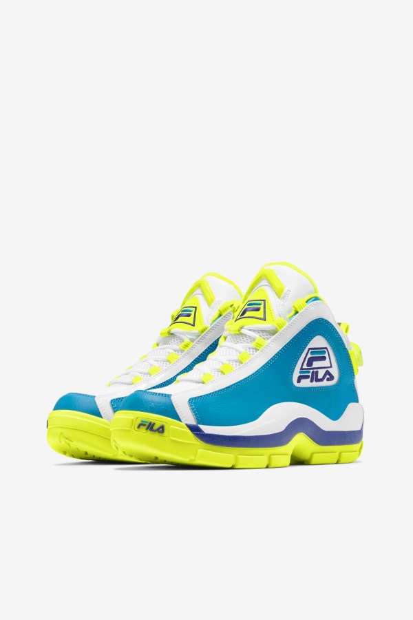 גבעת מנק נשים כחול/צהוב/לבן Atomic 2 Fila