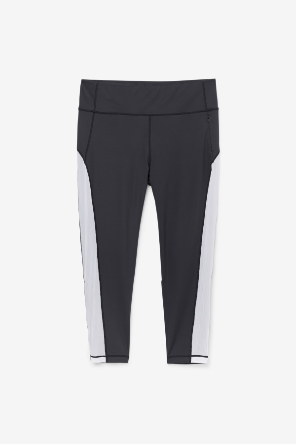 Forza Contrast 7/8 Leggings Fila שחור/לבן