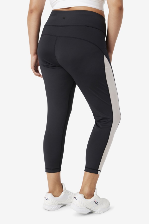 Forza Contrast 7/8 Leggings Fila שחור/לבן