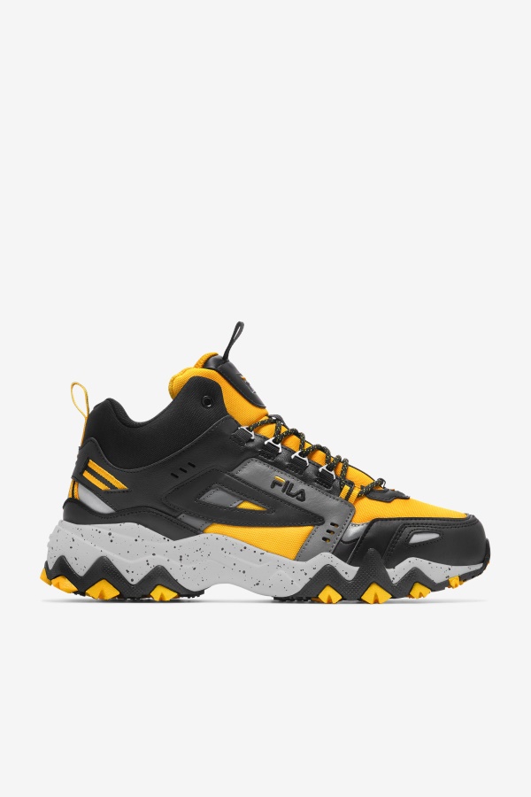 Oakmont Tr Mid Fila גברים זהב/שחור/אפור קרחון