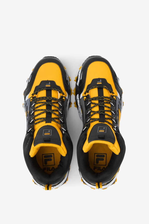 Oakmont Tr Mid Fila גברים זהב/שחור/אפור קרחון