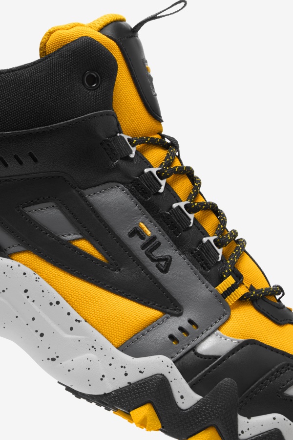 Oakmont Tr Mid Fila גברים זהב/שחור/אפור קרחון