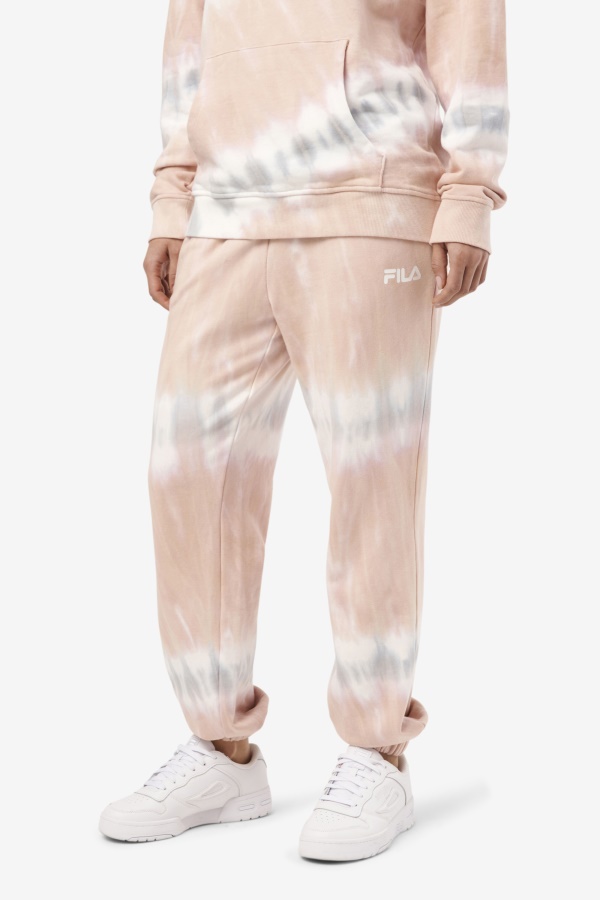 Fila Raleigh Tie Dye Jogger Gardenia/לבן/בלגי בלוק