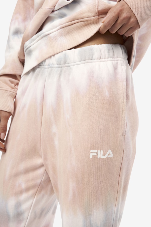 Fila Raleigh Tie Dye Jogger Gardenia/לבן/בלגי בלוק