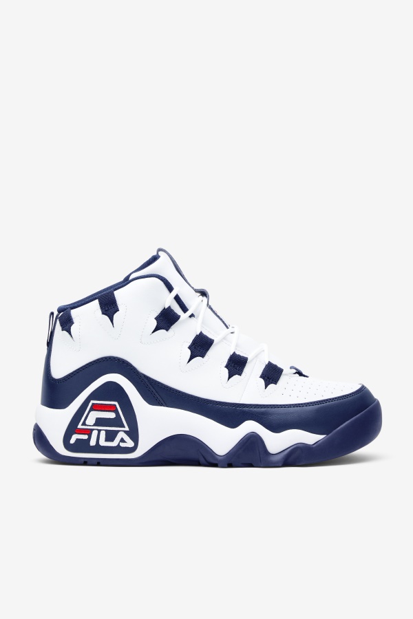 Fila Men's Grant Hill 1 לבן/צי/אדום