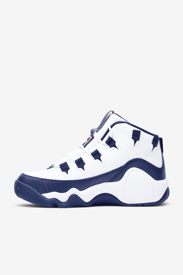 Fila Men\'s Grant Hill 1 לבן/צי/אדום