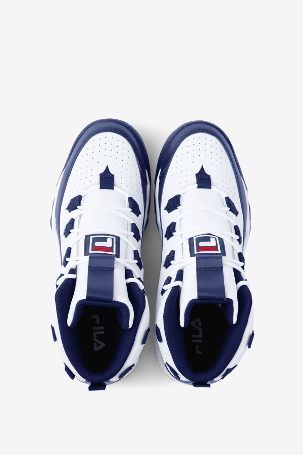 Fila Men\'s Grant Hill 1 לבן/צי/אדום