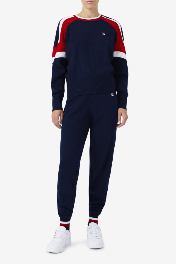 Franky Knit Mesh Fila Navy/Edom/White