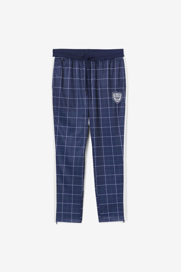 Oshan Track Pant Navy/gardenia/june Bug Fila