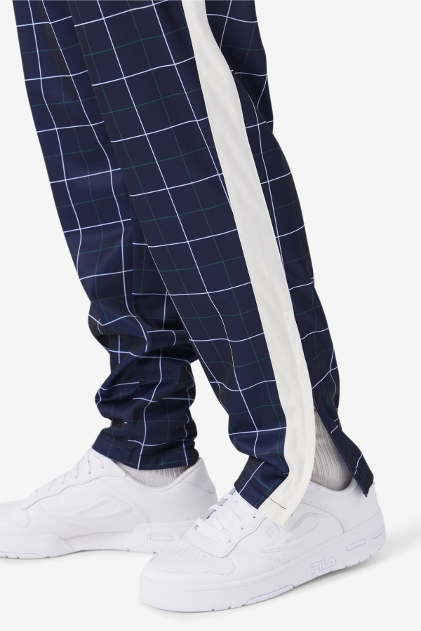 Oshan Track Pant Navy/gardenia/june Bug Fila