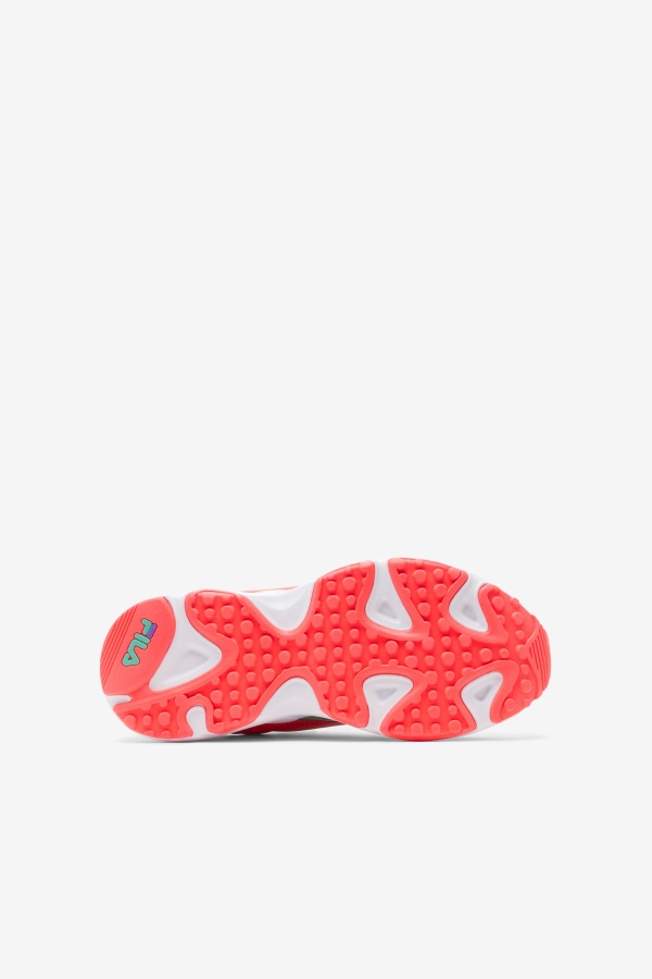 Fila Little Children\'s Ray Tracer Apex לבן/אלמוג לוהט/סגול
