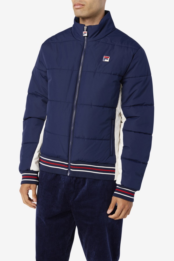 מעיל פחזנית ווטסון פילה Peacoat/gardenia