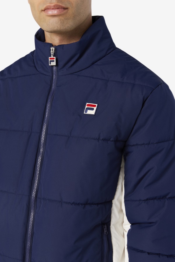 מעיל פחזנית ווטסון פילה Peacoat/gardenia