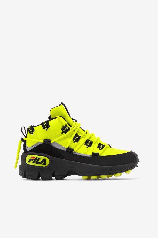 גבעת Menk נשים צהוב/שחור/אדום 1 X Trailpacer Fila
