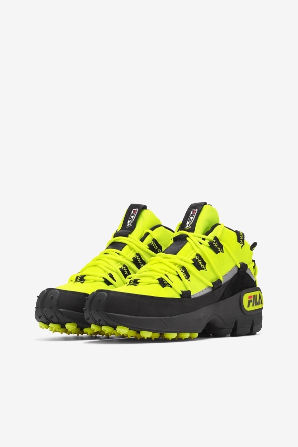 גבעת Menk נשים צהוב/שחור/אדום 1 X Trailpacer Fila
