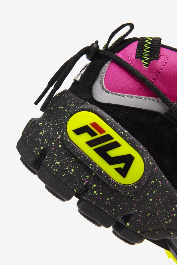Women\'s Grant Hill 1 X Trailpacer לבד ורוד/שחור/צהוב