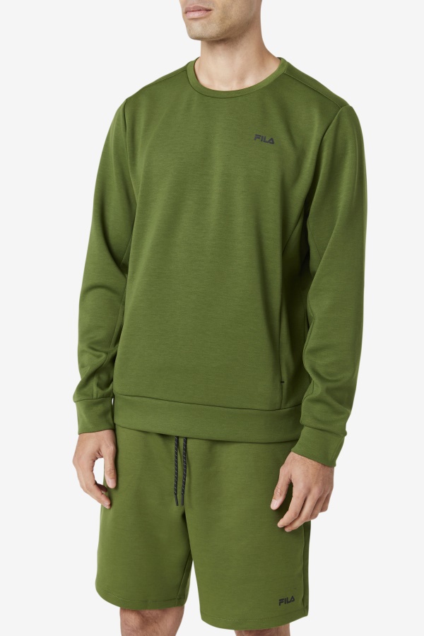 Emry Crew Fila Chive/שחור