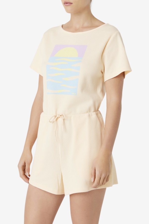 Fila Julianna Romper רך אפרסק