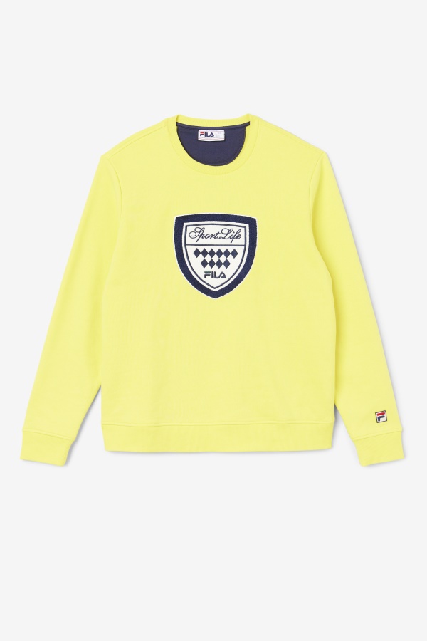 Kush Crew Fila Yellow/navy/gardenia