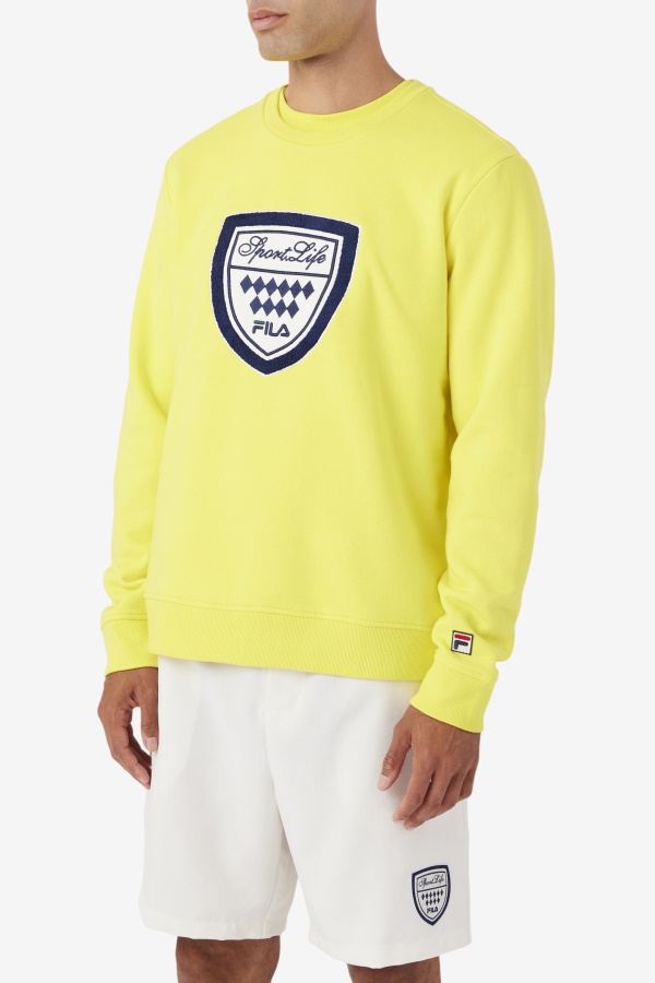 Kush Crew Fila Yellow/navy/gardenia