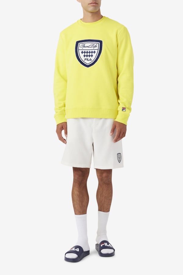 Kush Crew Fila Yellow/navy/gardenia