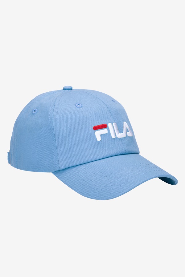 כובע בייסבול לוגו רקום Fila Cornflower Blue