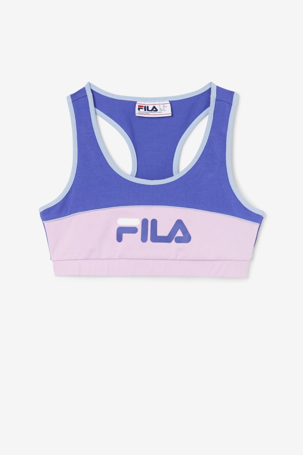 חזיית Kairi Top Fila כחול/סחלב/כחול/לבן