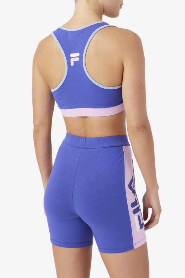 חזיית Kairi Top Fila כחול/סחלב/כחול/לבן