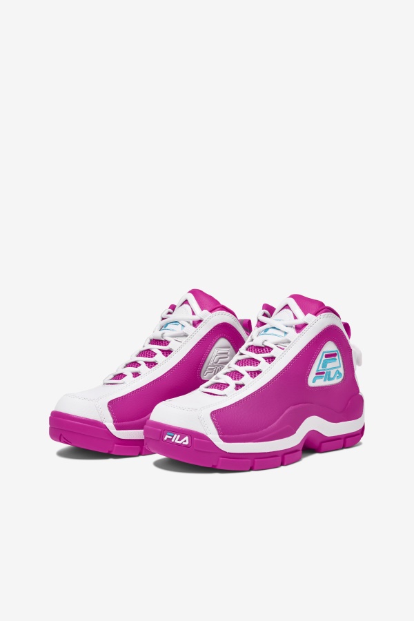 Fila Women\'s Grant Hill 2 Pink Glo/white/bluefish