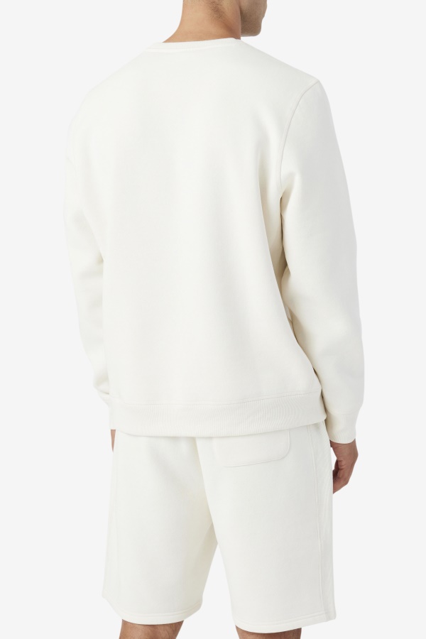 Kory Crewneck Sweatshsirt Fila Gardenia/אדום לוהט