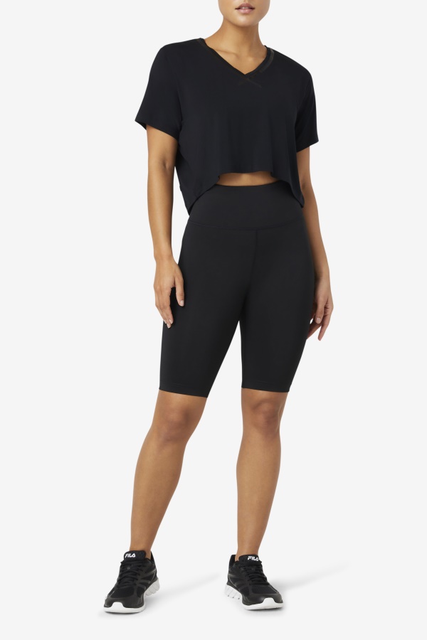 Black Forza 8\" Bike Short Fila