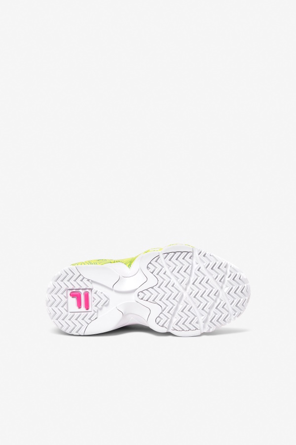 Fila Little Children\'s Mb ליל הליכה ורוד/ליים פונץ\'/לבן