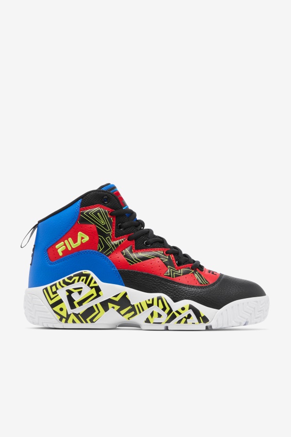 Fila Mb גברים שחור/כחול/אדום