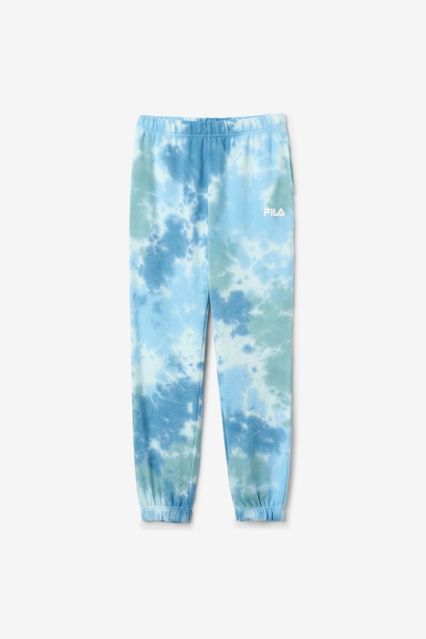 לבן/שפלש/הכל/לאטיגו ביי Raleigh Tie Dye Jogger Fila