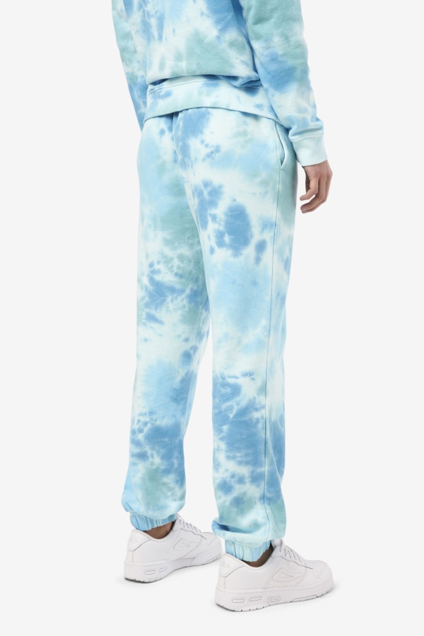 לבן/שפלש/הכל/לאטיגו ביי Raleigh Tie Dye Jogger Fila