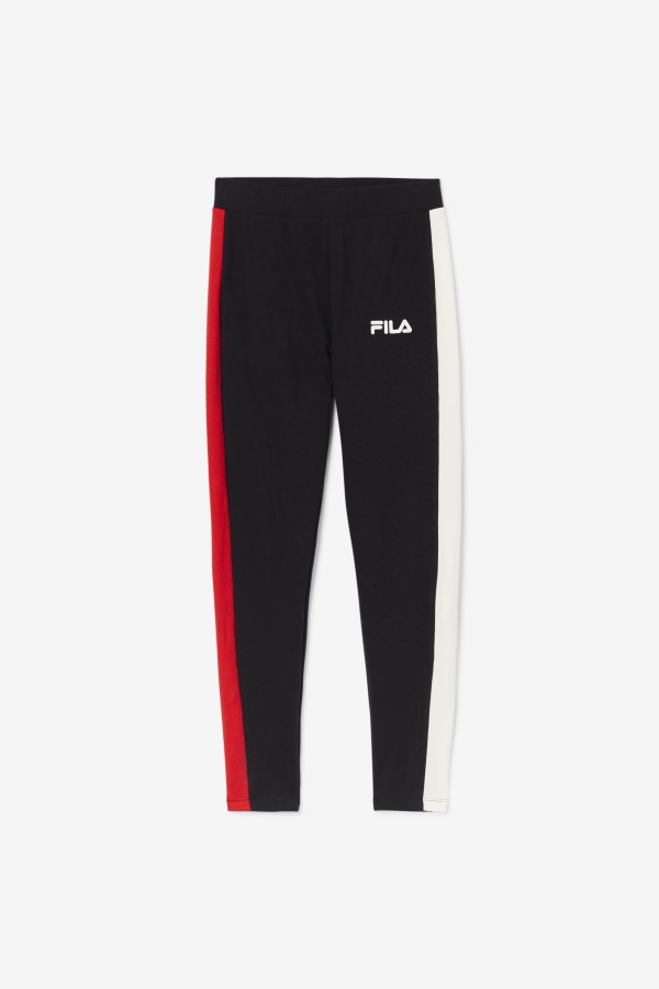 Fila Mercy Legging שחור/גרדניה/אדום