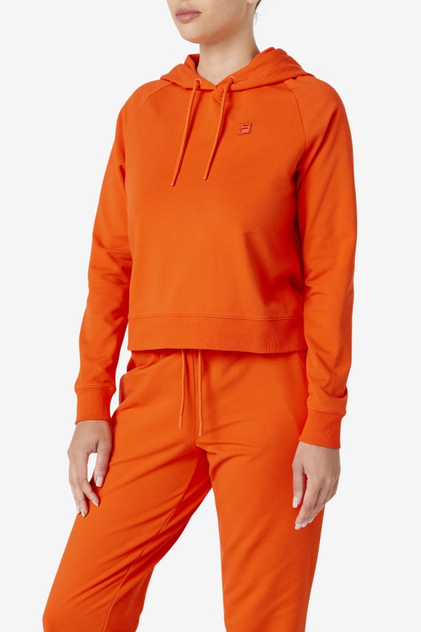 Fila Valeria Hoodie Orange.com