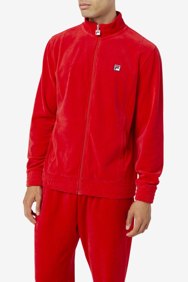 מעיל קטיפה O-fit Fila אדום