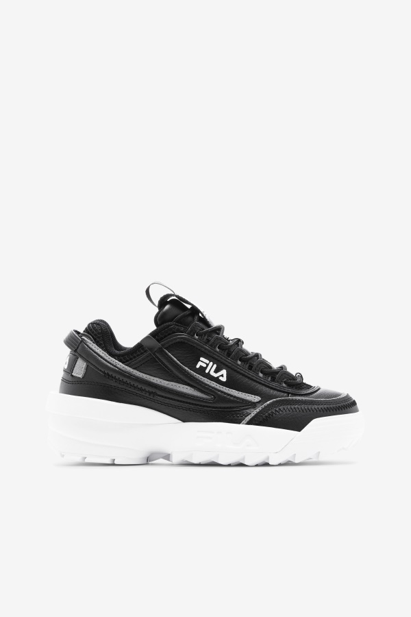 Fila Women's Disruptor 2 Exp שחור/מונומנט/לבן