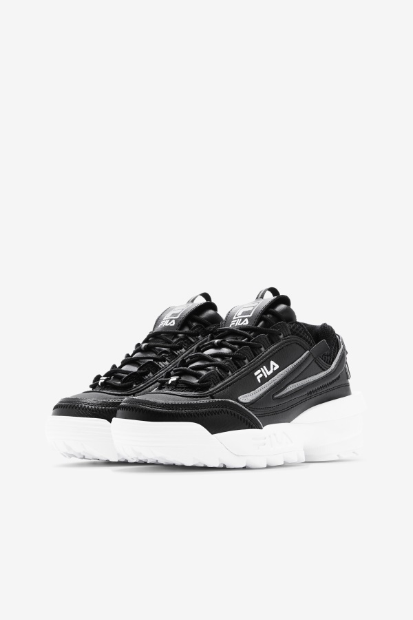 Fila Women\'s Disruptor 2 Exp שחור/מונומנט/לבן