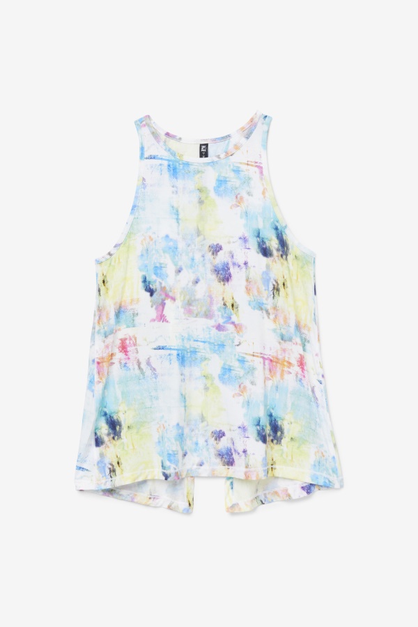 Tie Dye Fila Fi-lux גופיית גב פתוחה